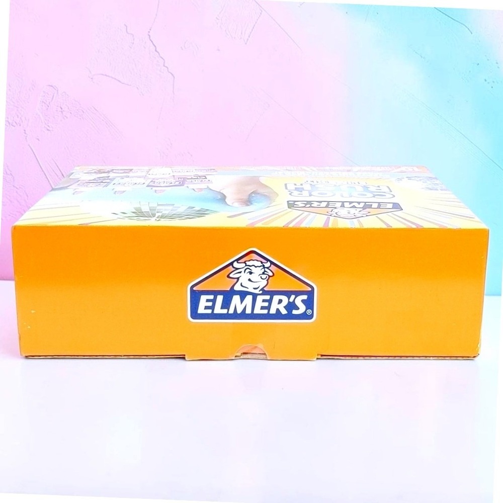 Elmer's Color Rush Slime Kit 10 Piece Set Glow Glitter Color Changing Craft New - Picture 8 of 9
